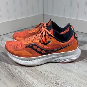 Saucony Guide 15 S10684-16 Women's Size 11 Orange Running Shoes Sneakers Gym Mom